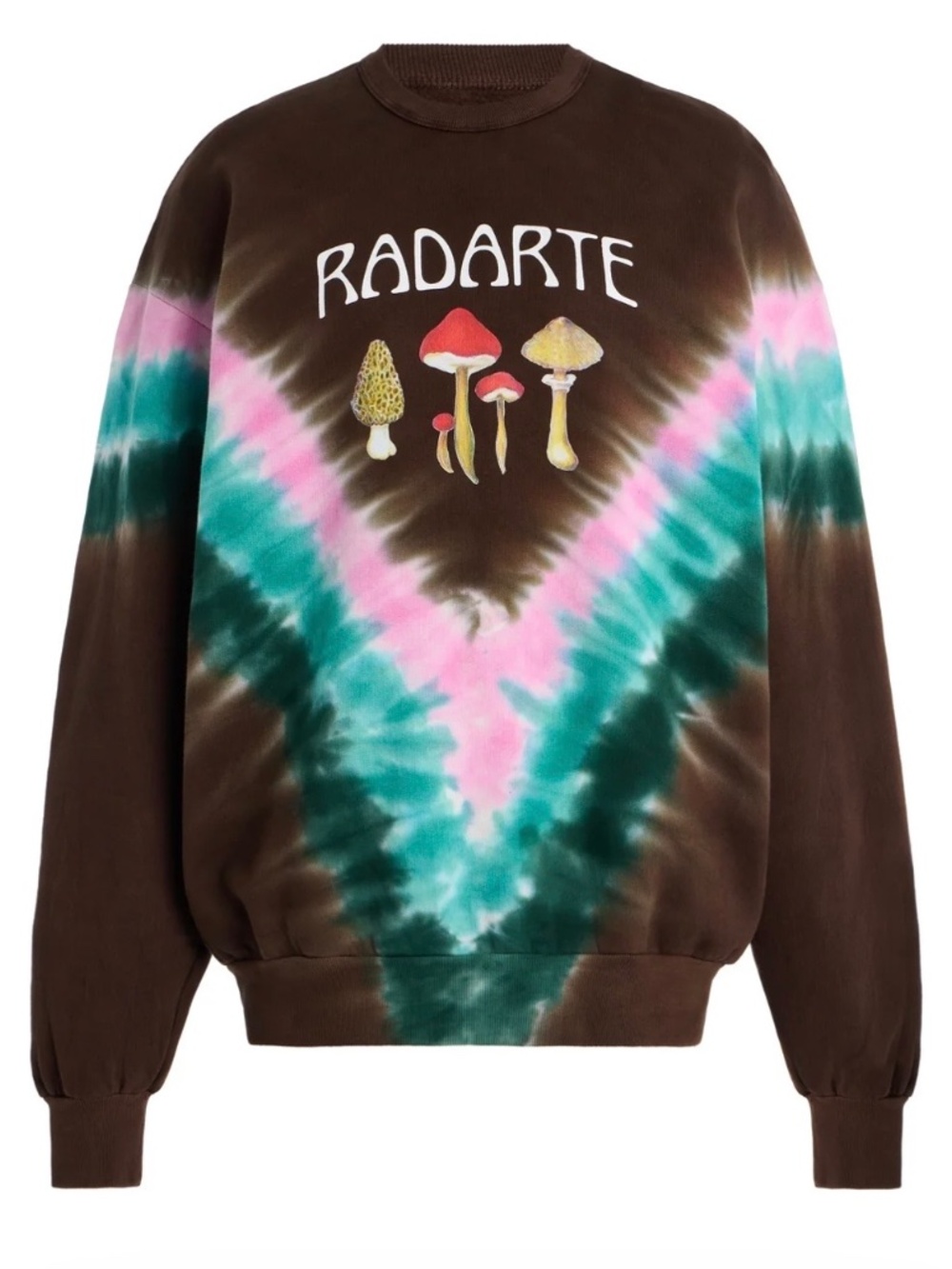 Rodarte/radarte tie dye mushroom print sweatshirt